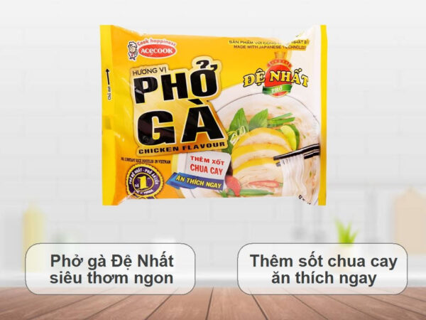 Phở gà Đệ Nhất gói 65g