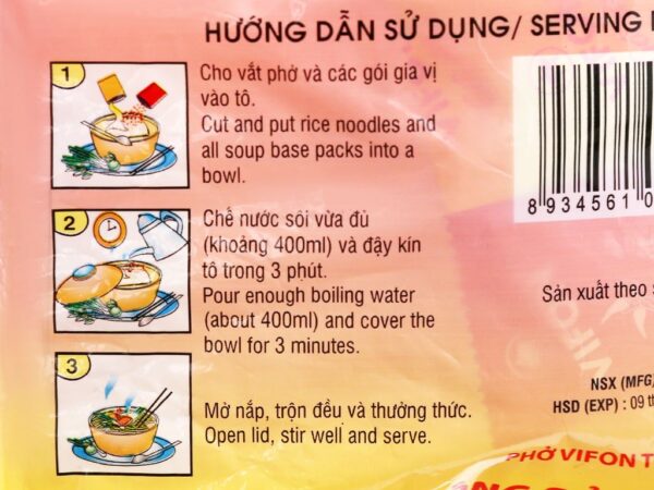 Phở gà Vifon gói 65g 