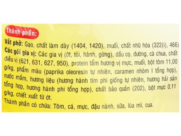 Phở trộn Siukay hương vị hải sản 85g