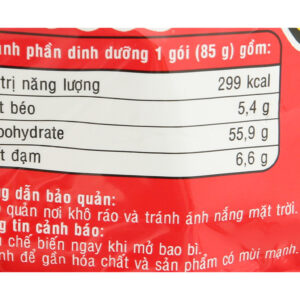 Phở trộn Siukay hương vị hải sản 85g