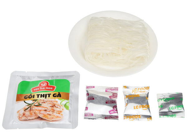 Phở tươi gà xé lá chanh LC FOODS 90g