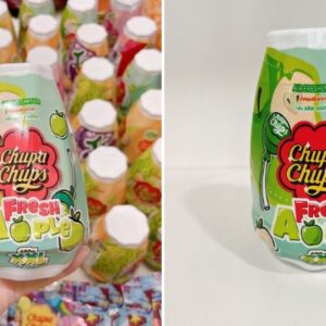 Sáp thơm phòng Gel Air Freshener Chupa Chups hương táo