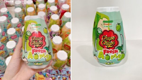 Sáp thơm phòng Gel Air Freshener Chupa Chups hương táo