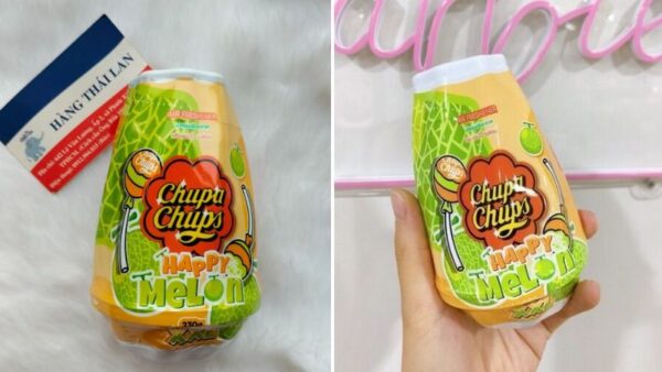 Sáp thơm phòng Gel Air Freshener Chupa Chups hương dưa lưới