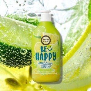 Sữa Tắm Happy Bath Chanh Quýt 900g