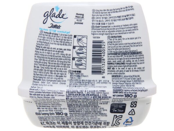 Sáp thơm Glade Hương hoa lài 180g