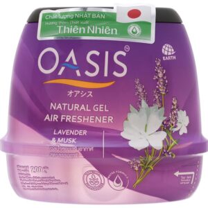 Sáp thơm Oasis natural lavender & musk 200g