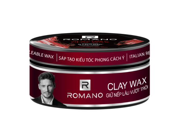 Sáp Vuốt Tóc Romano Clay Wax Giữ Nếp Lâu 68g