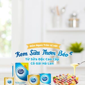 Sữa đặc Cô Gái Hà Lan nắp giật, 380g