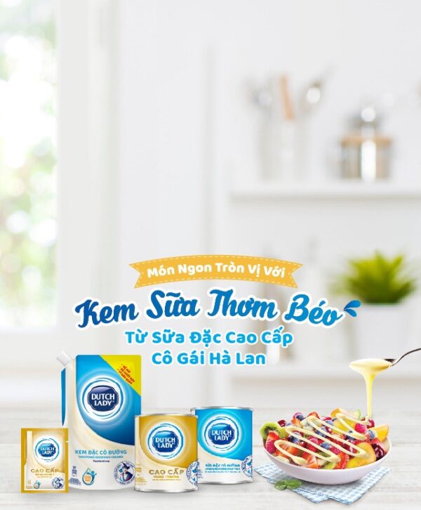 Sữa đặc Cô Gái Hà Lan nắp giật, 380g