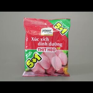 Xúc xích dinh dưỡng thịt heo Ponnie gói 175g