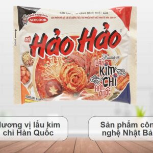 Mì Hảo Hảo hương vị lẩu kim chi Hàn Quốc gói 75g