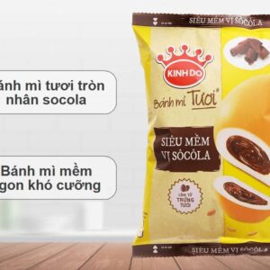 Bánh Mì Tươi Kinh Đô Siêu Mềm Vị Socola Gói 55g