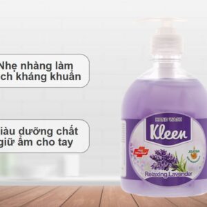 Nước rửa tay Kleen hương lavender chai 500ml