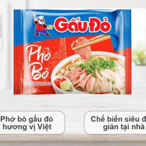 Phở Bò Gấu Đỏ Gói 65G