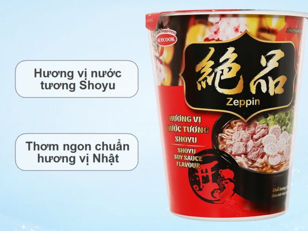 Mì vị nước tương Shoyu Zeppin 75g