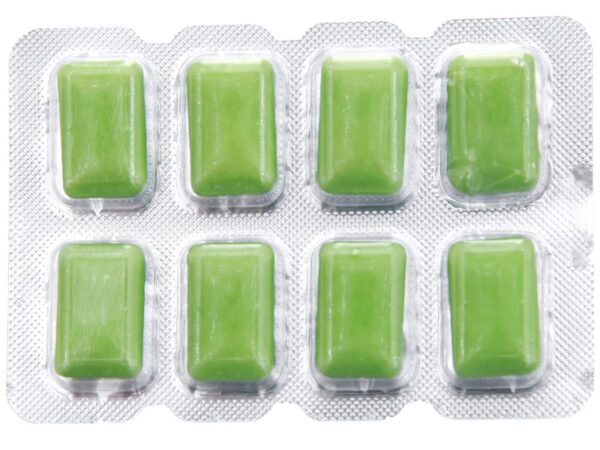 Kẹo gum không đường Lotte Xylitol hương Lime Mint vỉ 11.6g