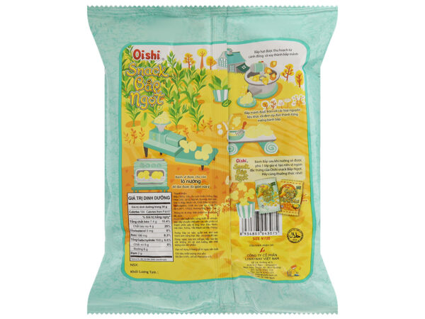 Snack Oishi Bắp Ngọt 68G