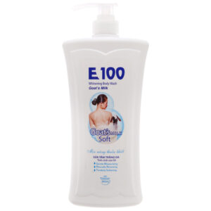 Sữa Tắm Trắng Da E100 Tinh Chất Sữa Dê 800ml