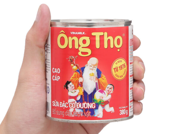 Sữa đặc có đường Ông Thọ Đỏ lon 380g