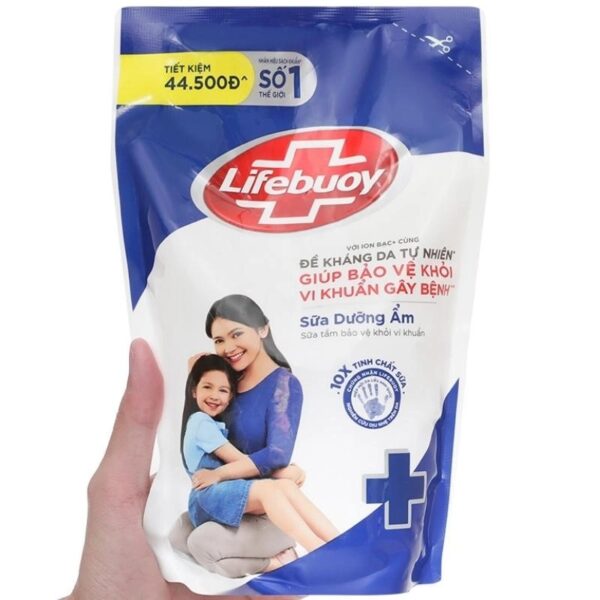 Sữa Tắm Lifebuoy Dưỡng Ẩm Chăm Sóc Da Dạng Túi 800g