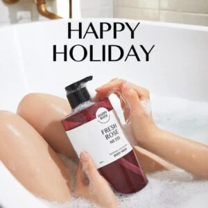 Sữa Tắm Tinh Chất Hoa Hồng Happy Bath Original Rose Body Wash No.555