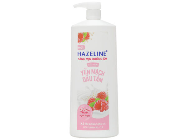 Sữa Tắm Hazeline Sáng Mịn Dưỡng Ẩm Yến Mạch Dâu Tằm 1kg