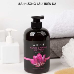 Sữa tắm hương hoa sen WHISIS Nature & Parfum Body Wash Lotus Scent 750ml