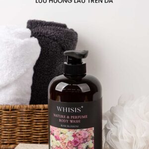 Sữa tắm hoa hồng WHISIS Nature & Parfum Body Wash Rose Blossom 750ml