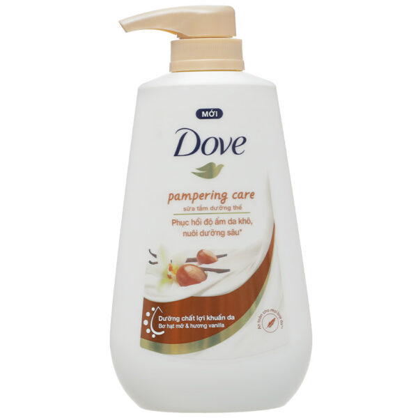 Sữa Tắm Dưỡng Thể Dove Bơ Hạt Mỡ & Vanilla 500g