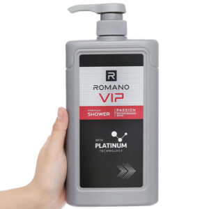 Sữa tắm hương nước hoa cao cấp Romano Vip Passion 650g