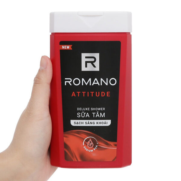 Sữa tắm hương nước hoa Romano Attitude sạch sảng khoái 180g