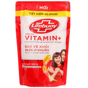 Sữa tắm Lifebuoy dạng túi bảo vệ vượt trội 784ml