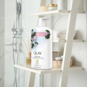 Sữa Tắm Olay Tươi Mát Dài Lâu Hương Dâu Và Bạc Hà 650ml - 887ml