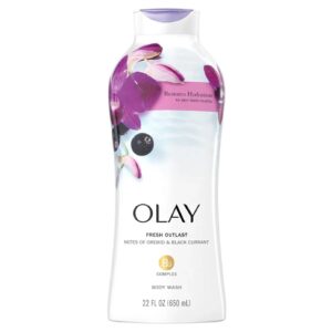 Sữa Tắm Olay Tươi Mát Dài Lâu Với Hoa Lan & Quả Lý 650ml