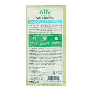 Sữa Tắm Oliv Dưỡng Ẩm Mềm Mịn Dây 5.8ml