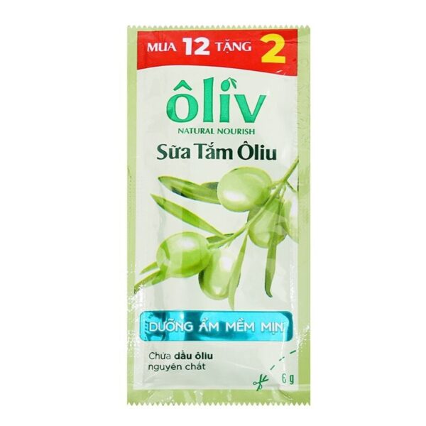 Sữa Tắm Oliv Dưỡng Ẩm Mềm Mịn Dây 5.8ml