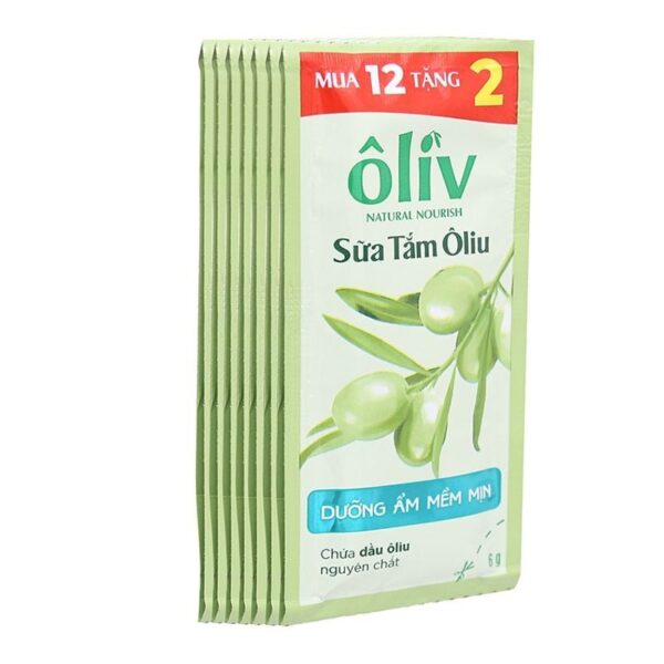 Sữa Tắm Oliv Dưỡng Ẩm Mềm Mịn Dây 5.8ml