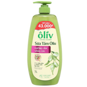 Sữa Tắm Olive Dưỡng Ẩm Sáng Da 1L