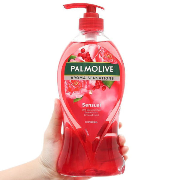 Sữa Tắm Palmolive Tinh Dầu Hoa Hồng Nhân Sâm 750ml