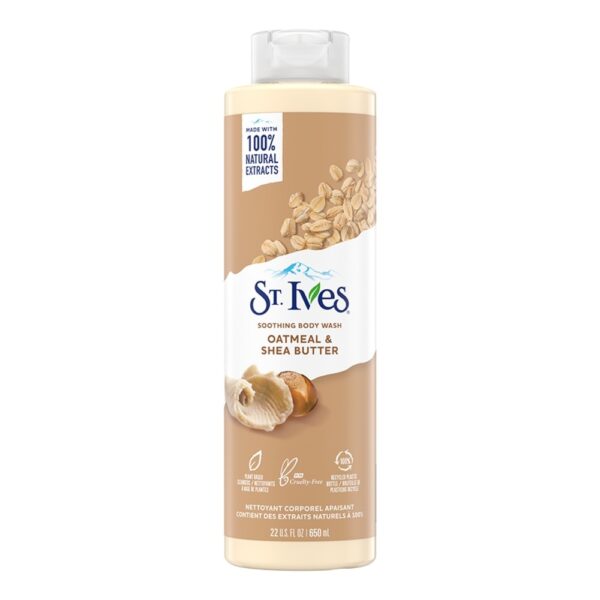 Sữa Tắm St.Ives Hương Yến Mạch Và Bơ Chai 650ml