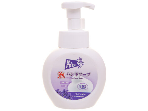 Sữa rửa tay bọt tuyết Mr.Fresh hương lavender chai 365ml