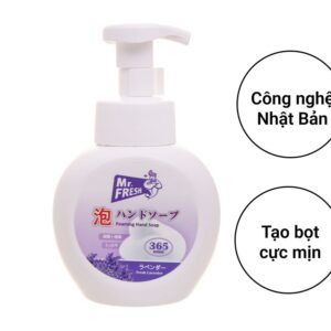 Sữa rửa tay bọt tuyết Mr.Fresh hương lavender chai 365ml