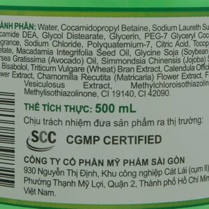 Nước rửa tay Kleen hương trà xanh chai 500ml