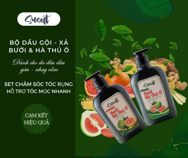 Susoft Gội Bưởi Hà Thủ Ô