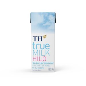 Sữa tươi vị tự nhiên TH true MILK HILO 180ml