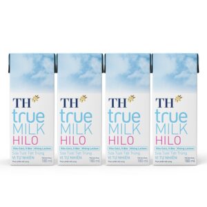 Sữa tươi vị tự nhiên TH true MILK HILO 180ml