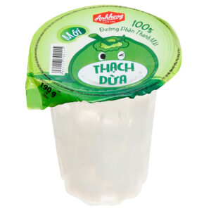 Thạch dừa Ánh Hồng lốc 6 ly 190g