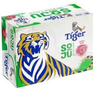 Bia Tiger Soju Cheeky Plum vị mận 330ml