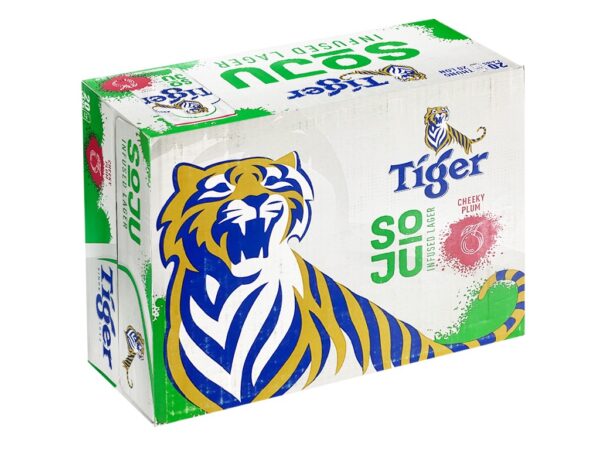 Bia Tiger Soju Cheeky Plum vị mận 330ml